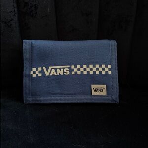 Vans Velcro Wallet with Checkered Pattern
